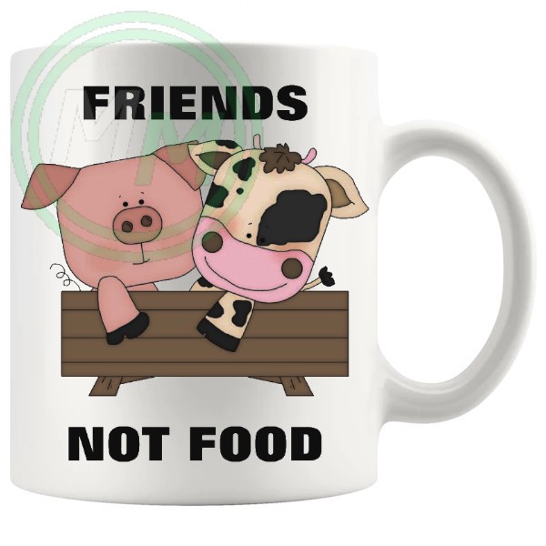 friends not food novelty vegan gifts