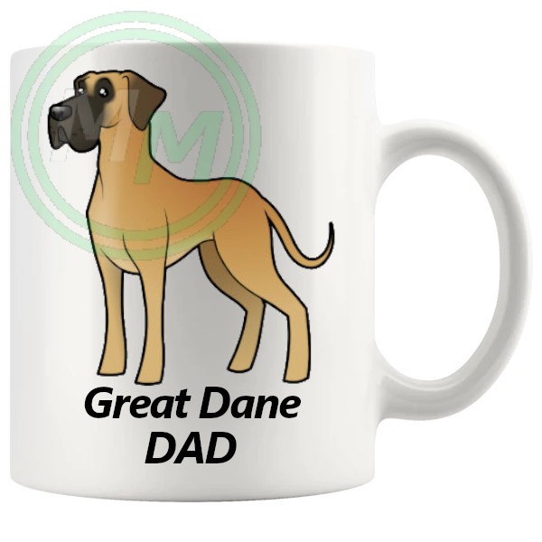 great dane dad mug