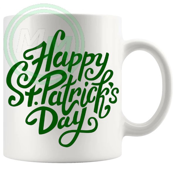 happy st patricks day mug