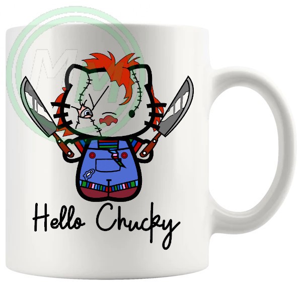 hello chucky mug