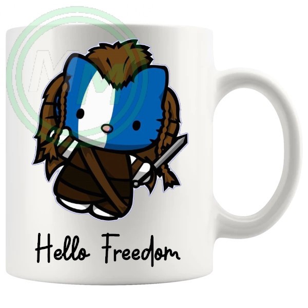 hello freedom mug