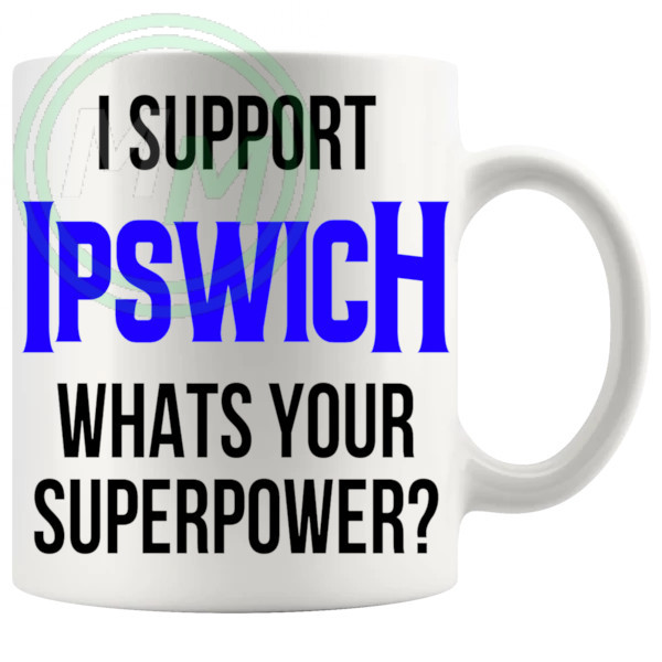 ipswich fans superpower mug