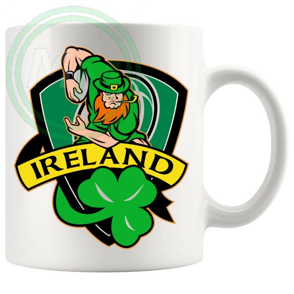 irish rugby badge