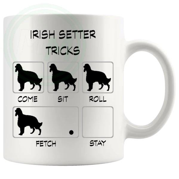 Irish Setter Tricks Mug