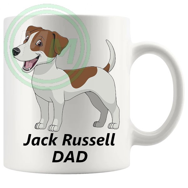 jack russell dad mug