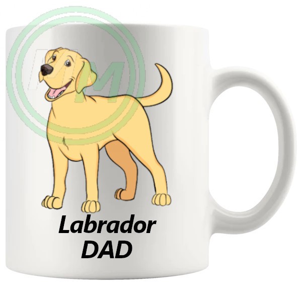 labrador dad mug