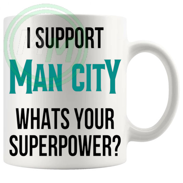 man city fans superpower mug