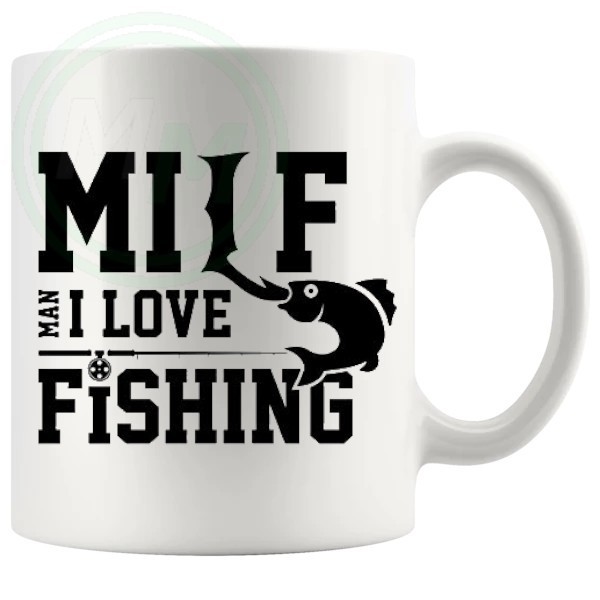 Man I Love Fishing Novelty Mug Style 2