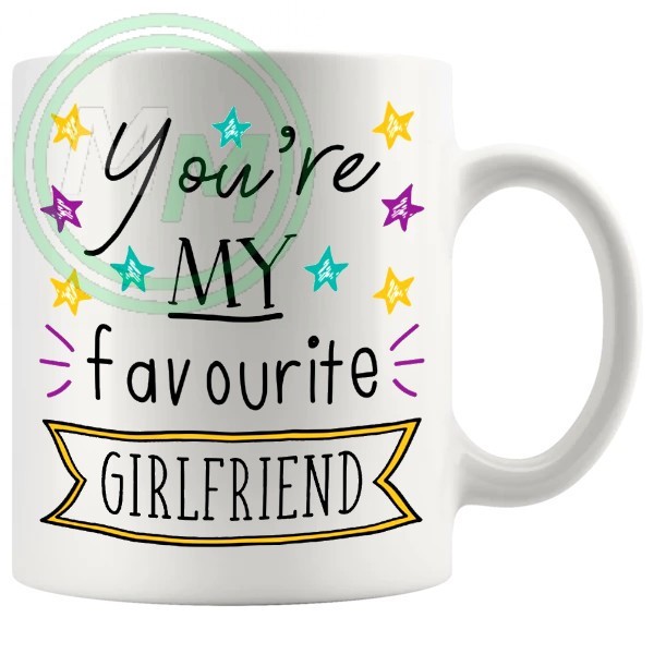 my favourite girlfriend Novelty Mug