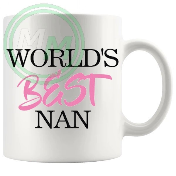 worlds best nan novelty mug