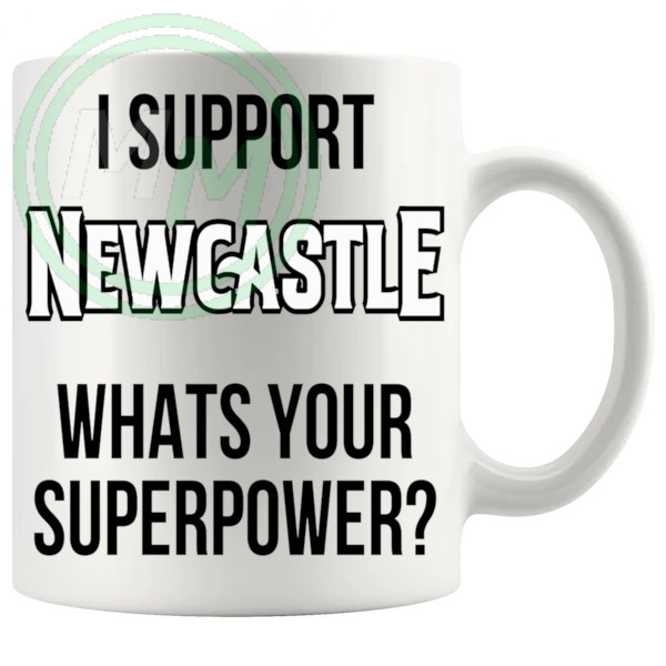 newcastle fans superpower mug