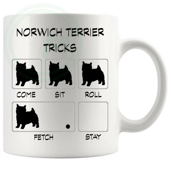 Norwich Terrier Tricks Mug