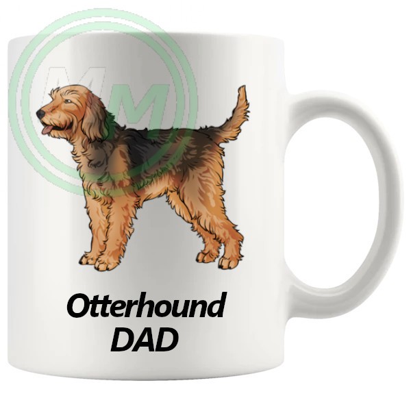 otterhound dad mug