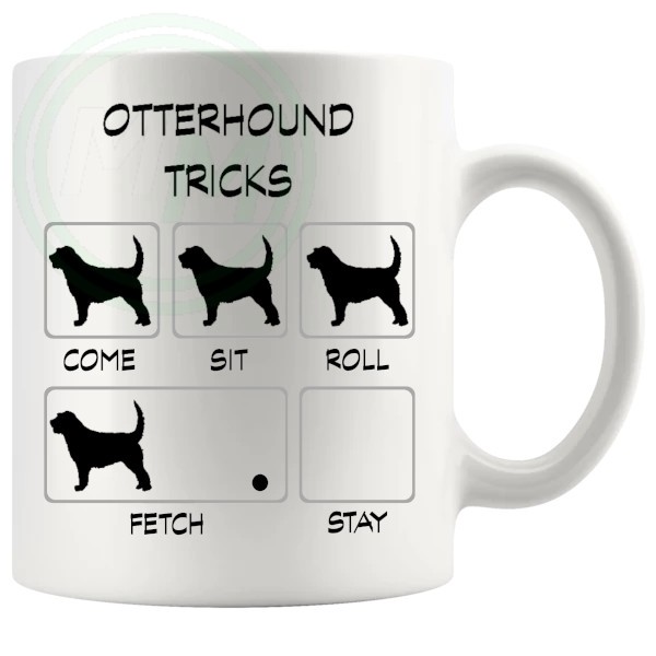 Otterhound Tricks Mug