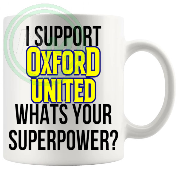 oxford united fans superpower mug