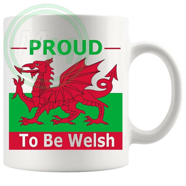 proud to be welsh novelty gift