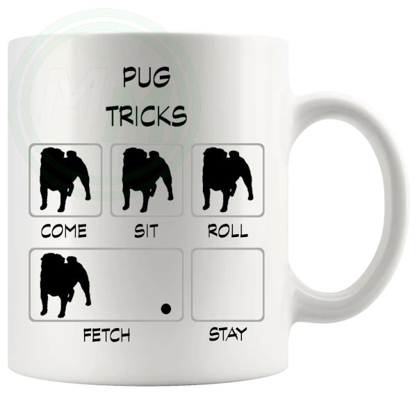 Pug Tricks Mug