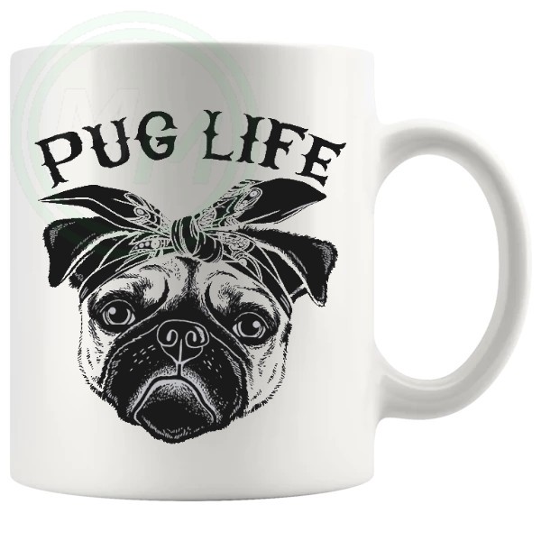 2Pug Pug Life Mug