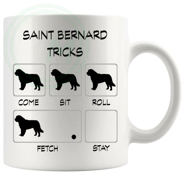 Saint Bernard Tricks Mug