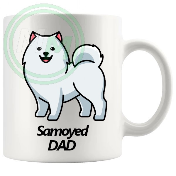 samoyed dad mug