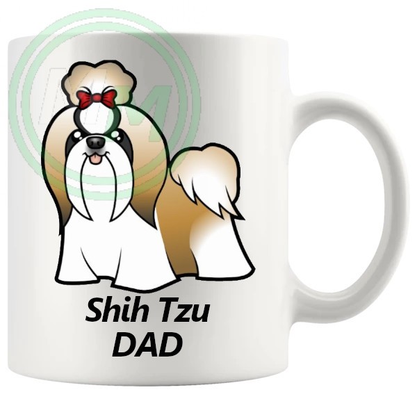 shih tzu dad mug