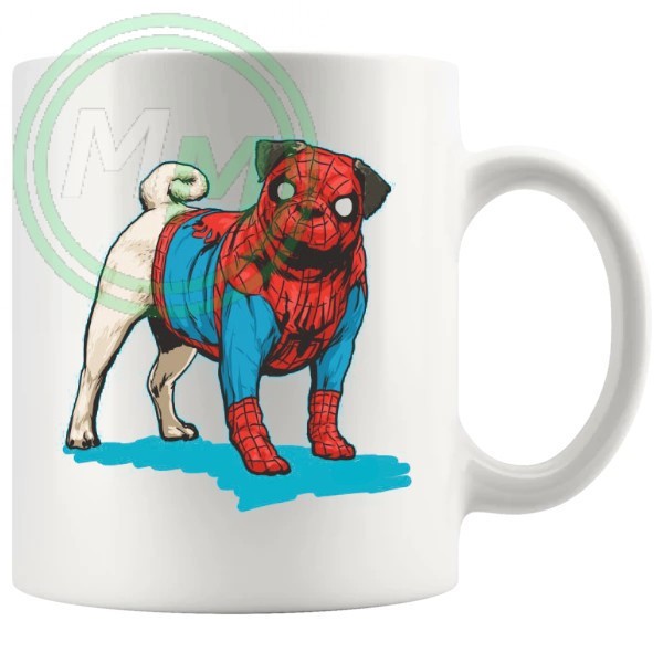 spider pug Novelty Mug