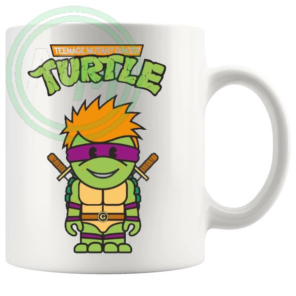 teenage mutant ginger turtle mug