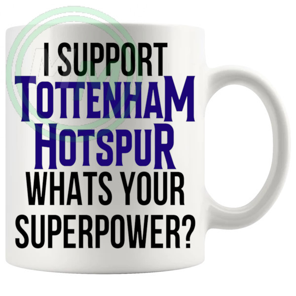 tottenham hotspur fans superpower mug