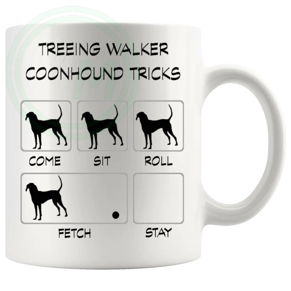 Treeing Walker Coonhound Tricks Mug