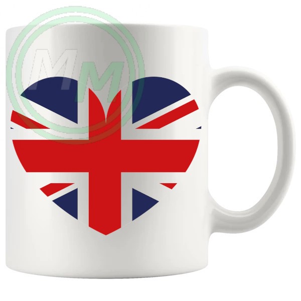 union jack heart gift