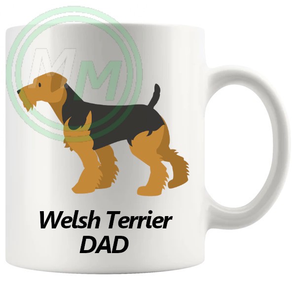 welsh terrier dad mug