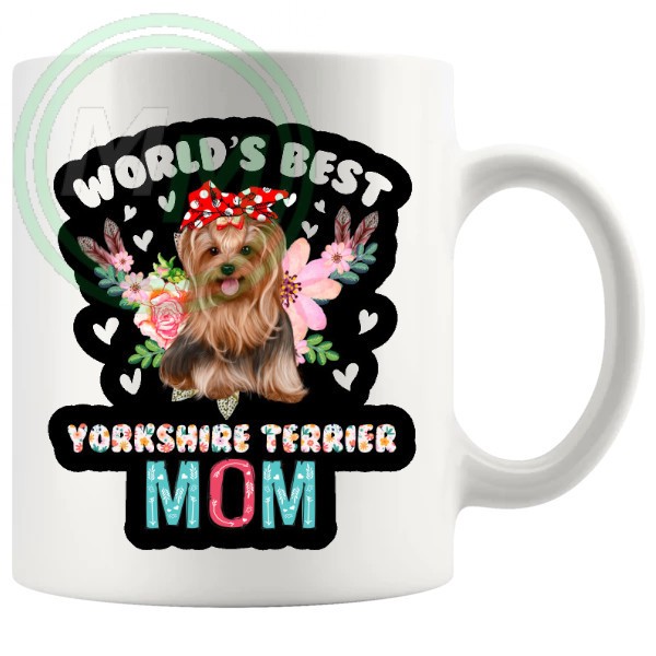 worlds best yorkshire terrier mug