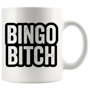 Bingo Bitch mug rude bingo gift