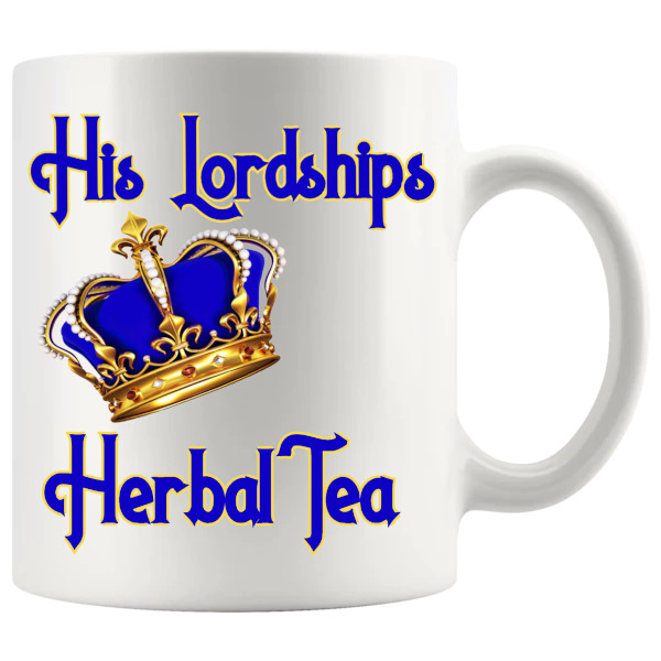 His Lordship's herbal tea mug 11oz ceramic mug