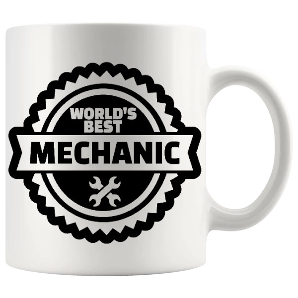 World's Best Mechanic Mug ceramic mug gift