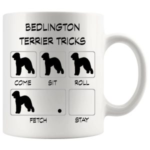 Bedlington Terrier Tricks Mug funny dog lover gift