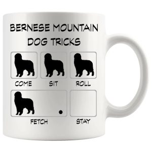 Bernese Mountain Dog Tricks Mug funny dog lover gift