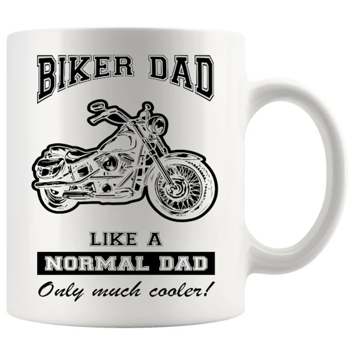 Biker Dad mug 11oz ceramic mug