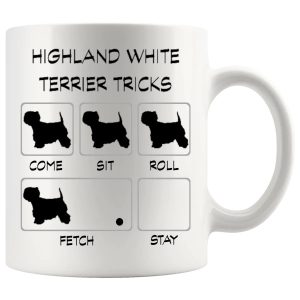 Highland White Terrier Tricks Mug funny dog lover gift