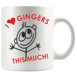 i love gingers this much