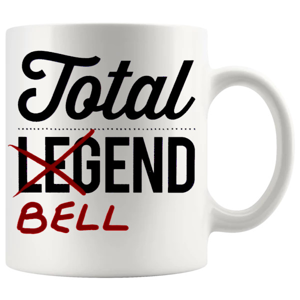 Total Bellend mug, funny British insult mug gift