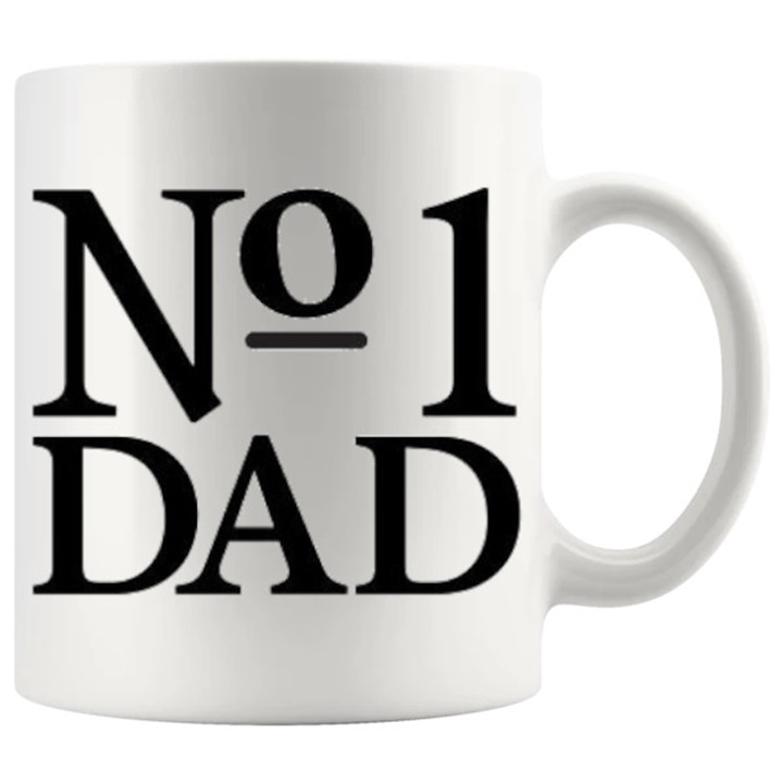 The No. 1 Dad mug 11oz ceramic mug