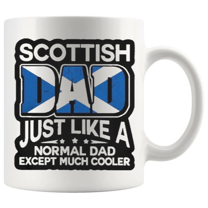 Scottish Dad mug 11oz ceramic mug