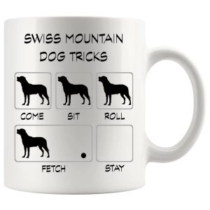Swiss Mountain Dog Tricks Mug funny dog lover gift