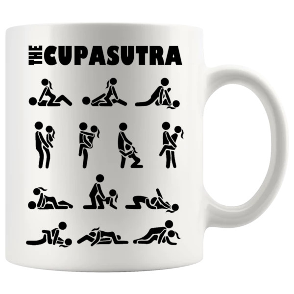 The CUPASUTRA mug, cheeky adult innuendo mug gift