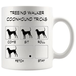 Treeing Walker Coonhound Tricks Mug funny dog lover gift