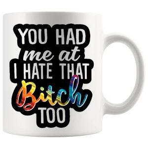 You Had Me At I Hate That Bitch mug rude friend gift