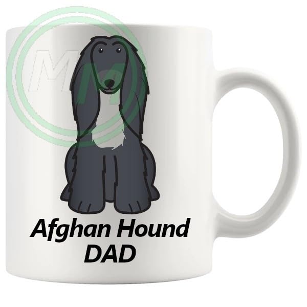 Afghan Hound Mom and Dad Mugs, Mom - Uncategorized funny mug gift