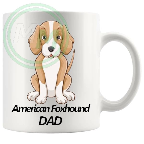 American Foxhound Mom and Dad Mugs, Mom - Uncategorized funny mug gift