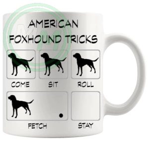 American Foxhound Tricks Mug funny dog lover gift
